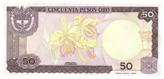 50 Pesos Oro 1.1.1985
